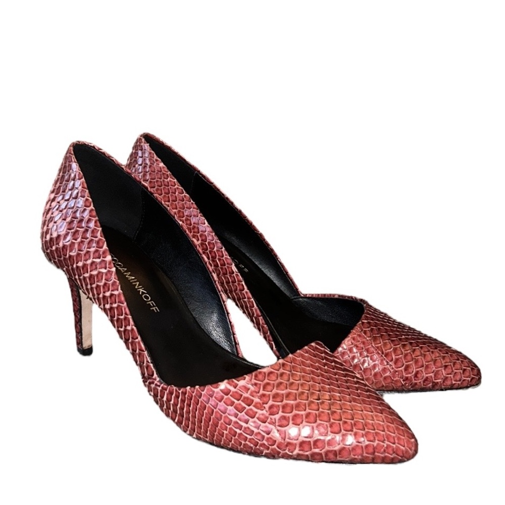 Rebecca Minkoff Paprika Python Leather Snakeskin … - image 3